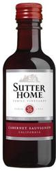 Mini bottle of Sutter Home Cabernet Sauvignon wine