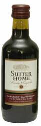 Mini bottle of Sutter Home Cabernet Sauvignon wine