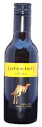 Mini bottle of Yellow Tail Shiraz wine